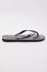 Top Marble Thong Black/Black/White